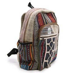 Large Backpack - Rope & Pockets Style