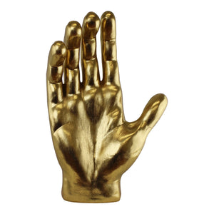 Large Gold Decorative Hand Ornament