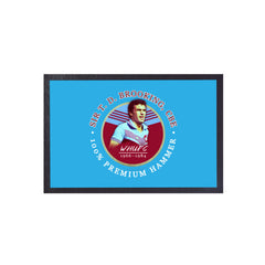 West Ham Brooking  - Football Legends - Door Mat -60cm X 40cm