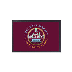 Burnley Jimmy McIlroy  - Football Legends - Door Mat -60cm X 40cm