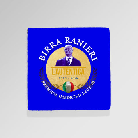 Leicester City Ranieri - Football Coaster - Square Or Circle