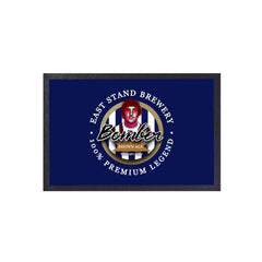 West Brom Brown  - Football Legends - Door Mat -60cm X 40cm