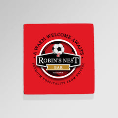 Bristol Robins Nest - Football Coaster - Square Or Circle