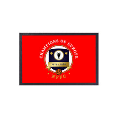 Nottingham European Cup - Football Legends - Door Mat -60cm X 40cm