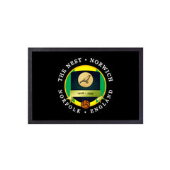 Norwich The Nest  - Football Legends - Door Mat -60cm X 40cm