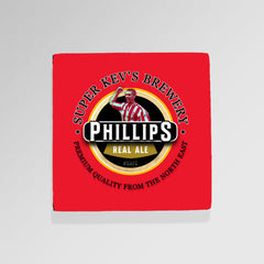 Sunderland Phillips - Football Coaster - Square Or Circle