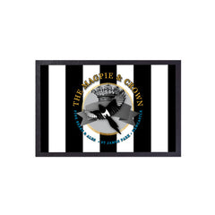 Newcastle Magpie - Football Legends - Door Mat -60cm X 40cm
