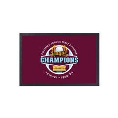 Burnley Champions  - Football Legends - Door Mat -60cm X 40cm