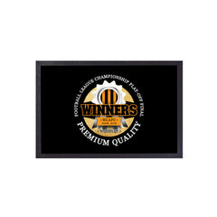 Hull Playoff  - Football Legends - Door Mat -60cm X 40cm