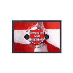 Middlesbrough Everywhere - Football Legends - Door Mat -60cm X 40cm