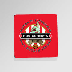 Sunderland Montgomery - Football Coaster - Square Or Circle