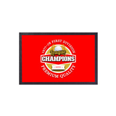 Nottingham League Champions  - Football Legends - Door Mat -60cm X 40cm