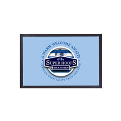 The Hoops SUPER HOOPS  - Football Legends - Door Mat -60cm X 40cm