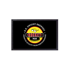 The Hornets Rocket Man  - Football Legends - Door Mat -60cm X 40cm