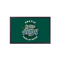 Plymouth Green Army  - Football Legends - Door Mat -60cm X 40cm