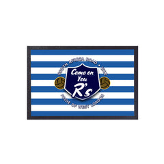 The Hoops Rs - Football Legends - Door Mat -60cm X 40cm
