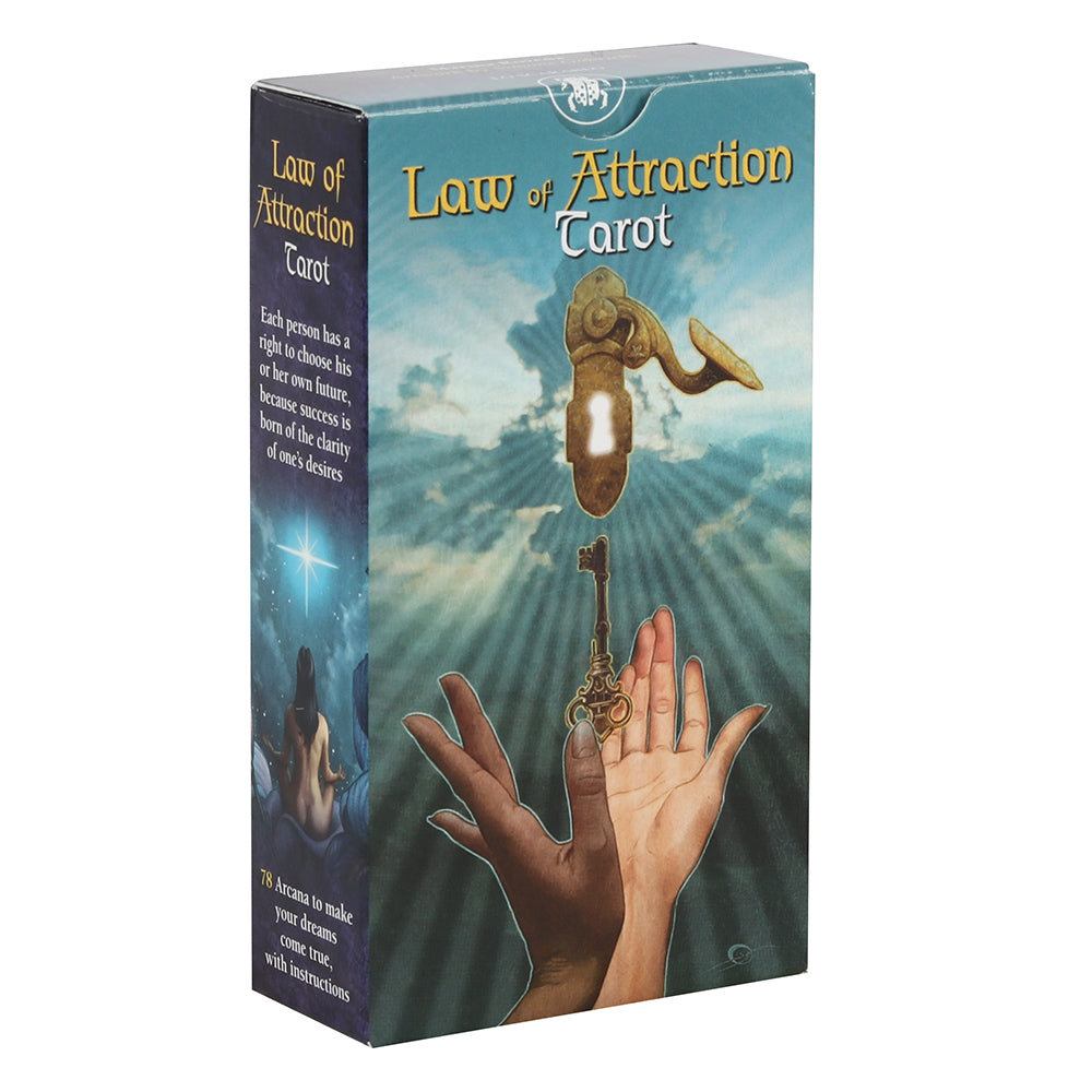 Law of Attraction outlets Tarot Card Set - 78 Card Deck & Guide Book - Lo Scarabeo (J4)