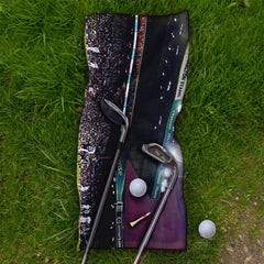 Lee Buccilli - Elland Road at Night - Golf Towel