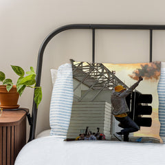 Lee Buccilli - Leeds Supporter - Cushion, Three Sizes