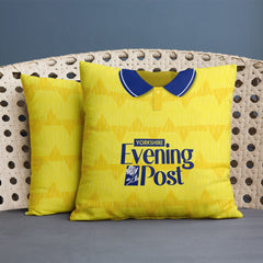 Leeds - 1992 Away Shirt - 45cm or 61cm Retro Cushion