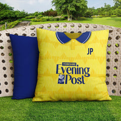 Leeds - 1992 Away Shirt - 45cm or 61cm Retro Showerproof Outdoor Cushion