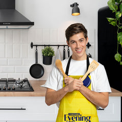Leeds - 1992 Away Shirt - Retro Football  Novelty Water-Resistant, Lazer Cut (no fraying) Light Weight Adults Apron