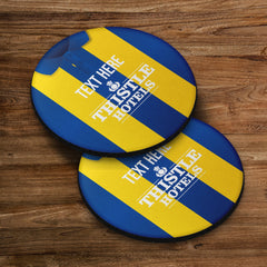 Leeds 1994 Away Shirt - Personalised Drink Coaster - Square Or Circle