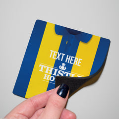 Leeds 1994 Away Shirt - Personalised Drink Coaster - Square Or Circle