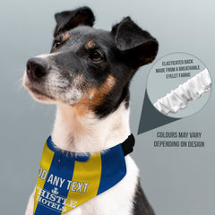 Leeds 1994 Away Shirt - Personalised Pet Bandana - 4 Sizes
