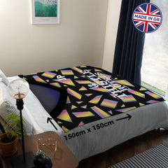 Leeds - 1994 Goal Keeper Shirt - Retro Fleece Blanket