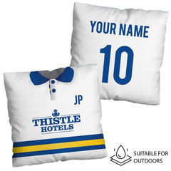 Leeds - 1994 Home Shirt - 45cm or 61cm Retro Showerproof Outdoor Cushion