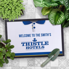 Leeds 1994 Home Shirt - Personalised Retro Door Mat - 60cm x 40cm