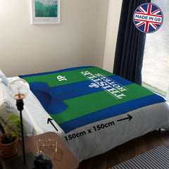 Leeds - 1994 Third Shirt - Retro Fleece Blanket