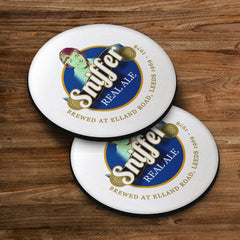Leeds allan clarke- Football Coaster - Square Or Circle
