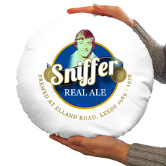 Leeds allan clarke- Football Legends - Circle Cushion 14inch