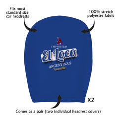 Leeds Bielsa BMG- Football Legends - Headrest Cover