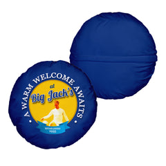 Leeds Big Jack- Football Legends - Circle Cushion 14inch