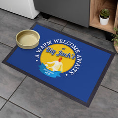 Leeds Big Jack - Football Legends - Door Mat -60cm X 40cm