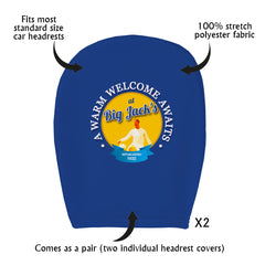 Leeds Big Jack- Football Legends - Headrest Cover
