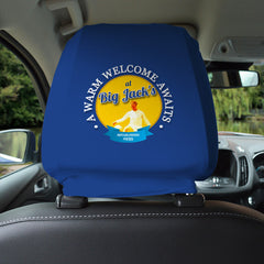 Leeds Big Jack- Football Legends - Headrest Cover