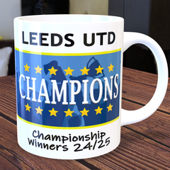 Leeds Champions 2025 Souvenir Championship Winners Cup