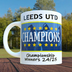 Leeds Champions 2025 Souvenir Championship Winners Cup