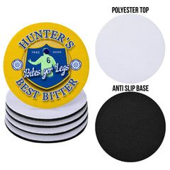 Leeds Hunter- Football Coaster - Square Or Circle