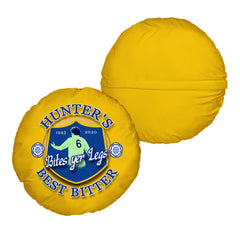 Leeds Hunter- Football Legends - Circle Cushion 14inch