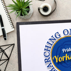 Leeds marching on together - Football Legends - Door Mat -60cm X 40cm