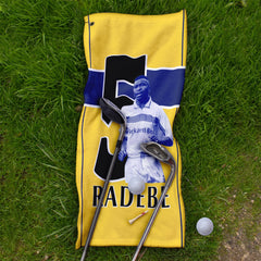 Leeds Radebe 5 - Football Legends - Golf Towel