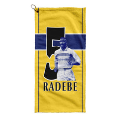 Leeds Radebe 5 - Football Legends - Golf Towel