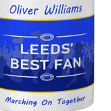 Leeds Rhinos Personalised Mug - Rugby Best Fan Cup With Name
