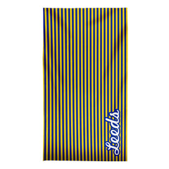 Leeds - Stripes - Microfibre Retro Beach Towel - 150cm x 75cm