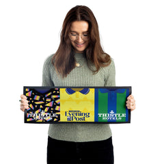 Leeds - Style 2 - Retro Football Shirts -  Bar Runner